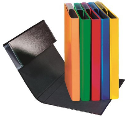 Heftbox DIN A4 aus Pappe / Farbe: blau