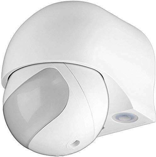 Goobay 95174 Rilevatore di Movimento a Infrarossi, Bianco