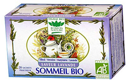 Araquelle - Tisanes - Tisane Sommeil Lavande Bio - Contenance : 20 sachets