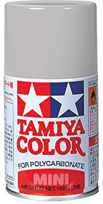 Tamiya PS-48 Polycarbonate Spray Paint 100ml Can Anodised Silver For Clear PC RC