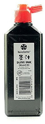 Yasutomo Bokuju - Sumi Tusche - 177 ml - Schwarz