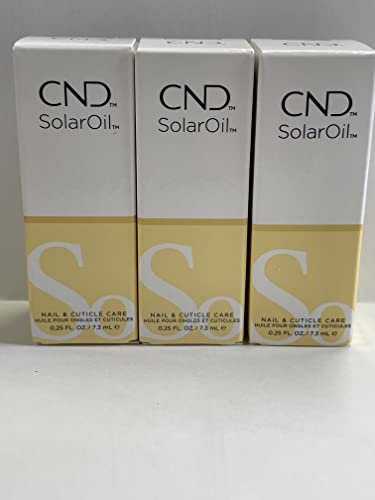 CND Shellac UV/LED Power Polish, Solar Oil 7.3 ml - Pack of 3