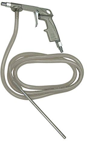 Mecafer 150061 PS/I Druckluftpistole für Sandstrahlen, mit Schlauch