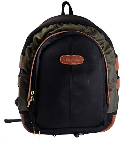 Billingham Rucksack 25 - Black and tan suitcase