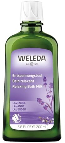 WELEDA (UK) Lavender Relaxing Bath Milk 200ml (Pack of 6)