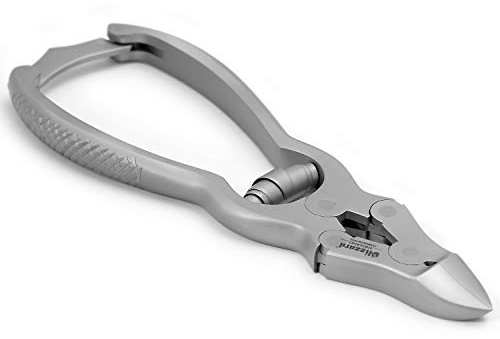Blizzard Coupe-Ongles Professionnel pour Ongles Épais et Incarnés — Pince à Ongles Pieds Acier Inox - Seniors et Hommes - Idéal Pédicure et Soin des Pieds - Qualité Podologie - 12cm Ressort Barillet