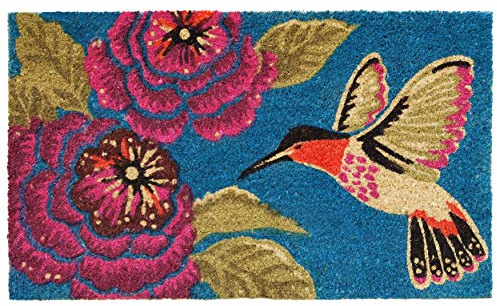 Calloway Mills Hummingbird Delight 17x29 Coir with Vinyl Backing Doormat