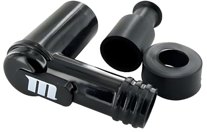 Zündkerzenstecker Kunststoff 90 Grad schwarz