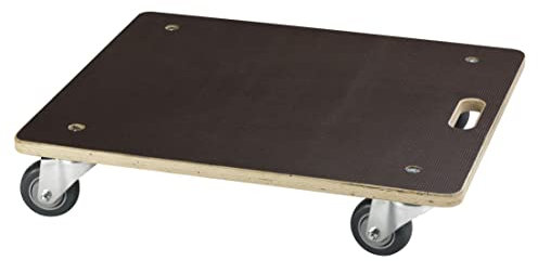 Dörner + Helmer Transportroller Atlas Pro (Tragkraft 400 kg, Auflagefläche 590x490 mm, Transporthilfe, Möbelroller mit VG-Rollen) 300680