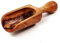 das Olivenholzbrett, Dosierlöffel Holz, Gewürzschaufel. Mehlschaufel, Olivenholz, 12 cm