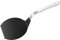 Fackelmann Paletta 34,5 cm ARCADALINA per girare omelette, crepes (colore: bianco/argento/nero), quantità: 1 pezzo