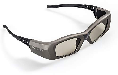 Hi-Shock BT Pro Oxid Diamond aktive 3D Brille kompatibel mit Sony, Samsung, Panasonic 3D TV | komp. mit SSG-3570CR, TDG-BT500A, TY-ER3D5ME 120 Hz - akku