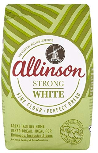 Allinson - 1,5 kg vitt brödmjöl