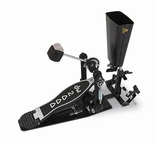 Latin Percussion LP-CPB1 - Paquete completo de cencerros de pie con pedal DW 2000