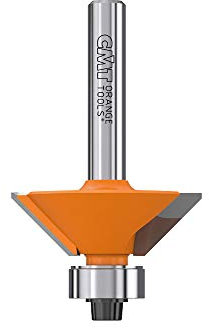 CMT ORANGE TOOLS 936.280.11 - FASENFRÄSER M/ANLAUFLAGER 45GRAD S=8 D=31.7
