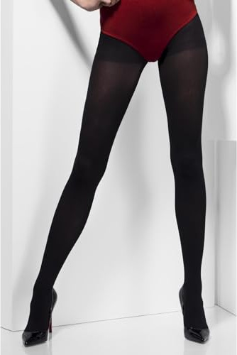 Smiffys Collant opaque - Noir - Taille Unique