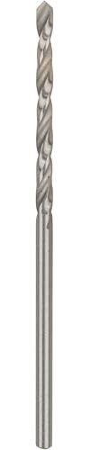 Bosch 10x PRO Metal HSS-G Twist Drill Bit Standard Length (for Non-ferrous metals, Steel, Ø 2,50 mm, Professional Accessory Rotary Drill/Drivers)