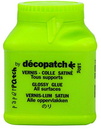 Décopatch PP150CO Klebstofflack Paperpatch (satiniert, 180g)