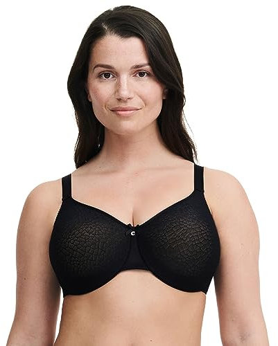 Chantelle C MAGNIFIQUE, Reggiseno Preformato con Ferretto, Intimo Invisibile Donna, Nero (Black Dark), 3G