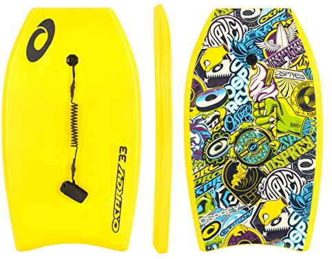 Osprey Bodyboard Stickers, Yellow, 33 Zoll, BGG1401