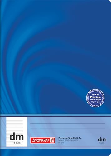 Brunnen 104471302 skolbok A4 Vivendi (16 ark, linjerat, linjerat dm)
