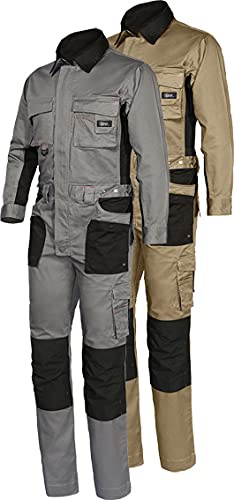 Indust.starter stretch - Buzo elastico/a talla -l gris/negro