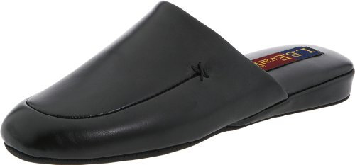 L.B. Evans Men's Duke Scuff Black Leather Clog/Mule 9.5 M