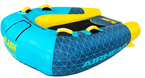 Airhead Slash II | 1-2 Rider Towable Tube for Boating, Multi (AHSL-32), 2 Rider