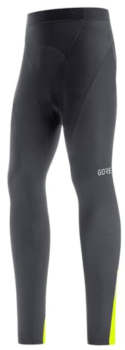 GORE WEAR Herren C3 Thermo Tights+, Black/Neon Yellow, S EU