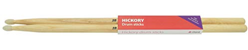Chord | Hickory Drums Sticks Supplied in Pairs | 2B - Nylon Tips