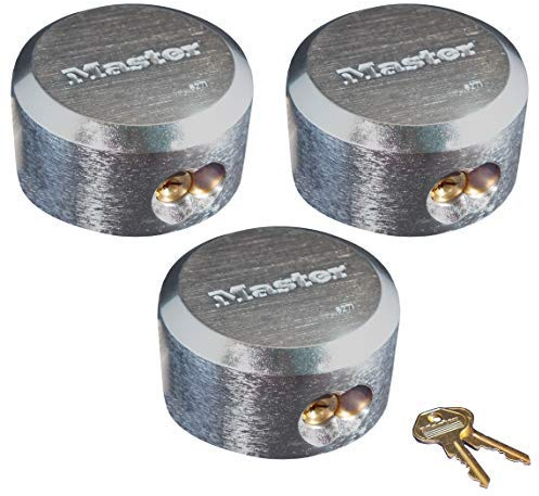 Master Lock Pro Series - (3) Hidden Shackle Padlocks Keyed Alike 6271KA-3