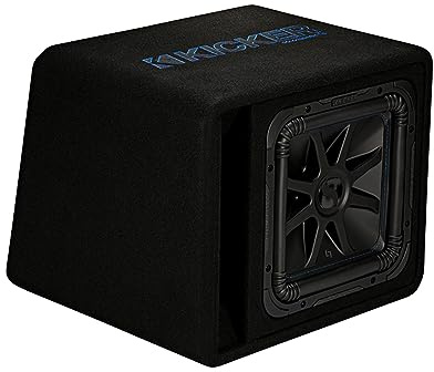 KICKER VL7S122 | Kompaktes Single-Bassreflex-System mit 30 cm (12') Subwoofer mit 1500/750 Watt MAX/RMS
