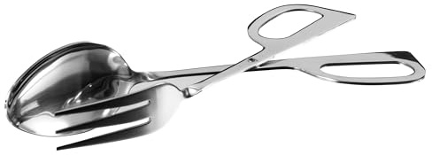 Winco Salad Tong, Stainless Steel, Medium