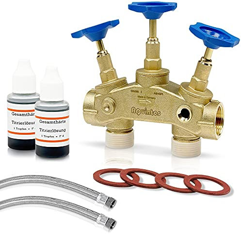 Anschluss-Set für Wasserenthärtungsanlagen