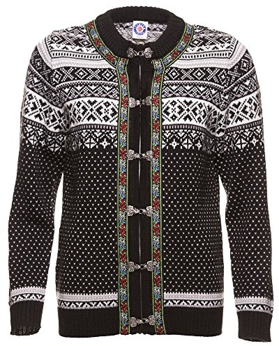 ICEWEAR Stavanger Norwegian Woman Wool Blend Sweater for Winters with Tin Hook
