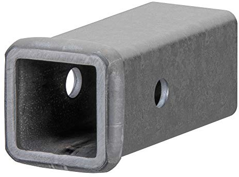 CURT 49060 2-Inch x 6-Inch Weld-On Raw Steel Trailer Hitch Receiver Tube, 1 Count (Pack of 1)