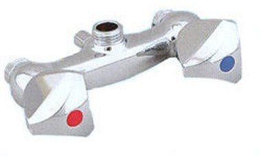 Melangeur douche - Chrome - Entraxe 110 m/m