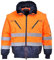 Portwest PJ50ONRM Giacca Pilot 3 in 1 ad Alta Visibilità, Arancione/Blu, M
