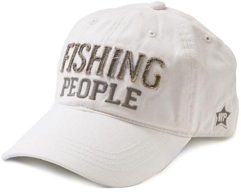 Paviljong gåva företag fiske människor hatt Vitt L