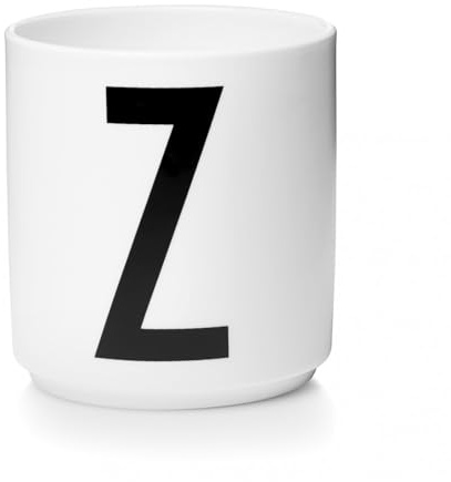 Design Letters 10201000 porslinsmuggar personligt, fint benporslin, 300 ml