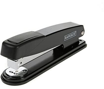 Rapesco 0753 C530 Metal Full Strip Stapler, 25 Sheet Capacity, Black