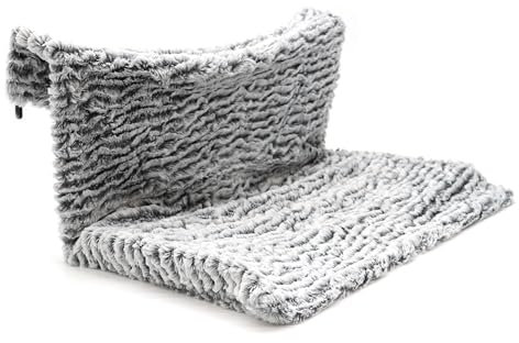 Croci C2078418 Heizkörper Katzenbett 48 x 30 x 26 cm, Grey