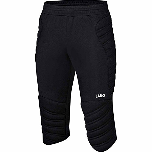 JAKO Herren Torwart-Capri Striker, Schwarz, M