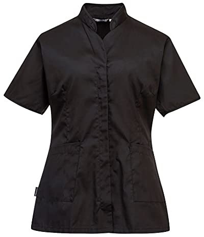 Portwest LW12 Tunique de Sécurité Premier Workwear Noir, XL