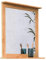 EISL BMBA02-SP Spiegel Bambus, Badspiegel mit Holzrahmen, Wandspiegel fürs Bad mit Ablage aus Holz, Badezimmerspiegel Natur, Braun, (B x H x T): ca. 67 x 70 x 11 cm