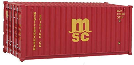 Escala H0 - Container 20 Pies Mediterráneo Envío Co. MSC