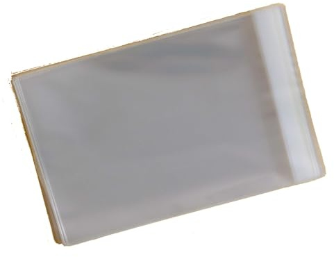 celloexpress Celloexpress Lot de 250 pochettes en cellophane A4 220 mm x 297 mm + rabat de 30 mm