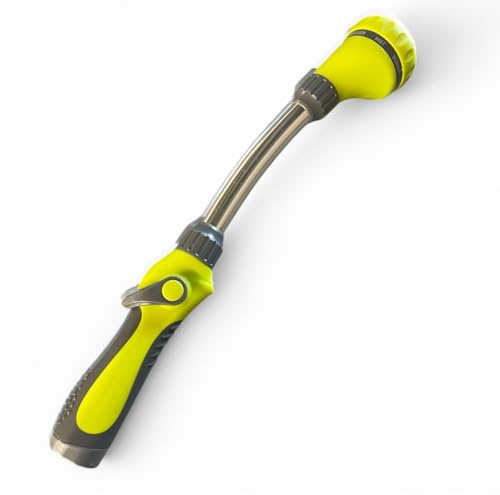 The Relaxed Gardener 15 Watering Wand, 8 Spray Patterns, Thumb Control