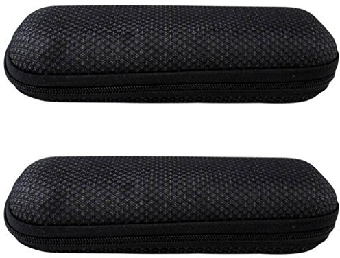 Eyekepper EVA Zip Case For Reading Glasses Black(2 pcs)