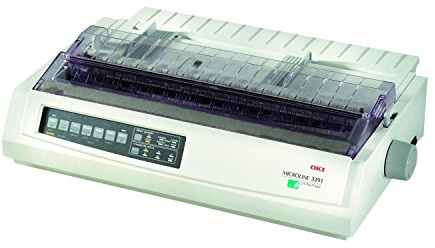 Stampante ad Aghi OKI ML3391eco, Sistema di Stampa 24 Aghi a Impatto, 136 Colonne, 390 cps (Caratteri al Secondo)